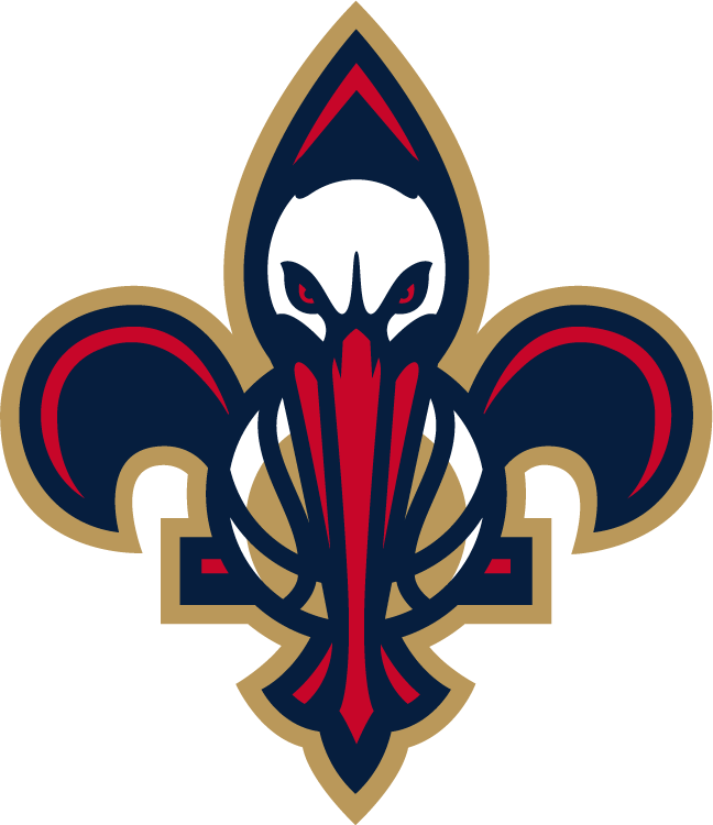 New Orleans Pelicans 2013-Pres Secondary Logo t shirts iron on transfers...